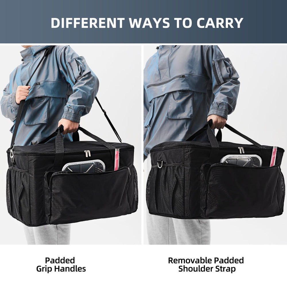 TRAVELIT five outer pockets organizing tools and accessories for quick grill access