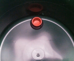 Tree I.V. closeup of no-clog drain pattern promoting reliable slow release