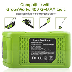 TREE.NB top close-up LED indicator displaying charge level for quick runtime checks
