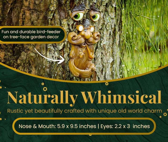 Tree Poetry seed well and perch detail helping attract small backyard birds