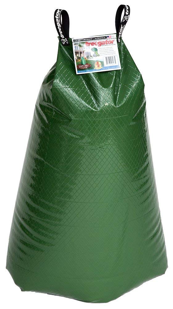 treegator front packaging showing two bags and benefits of slow watering