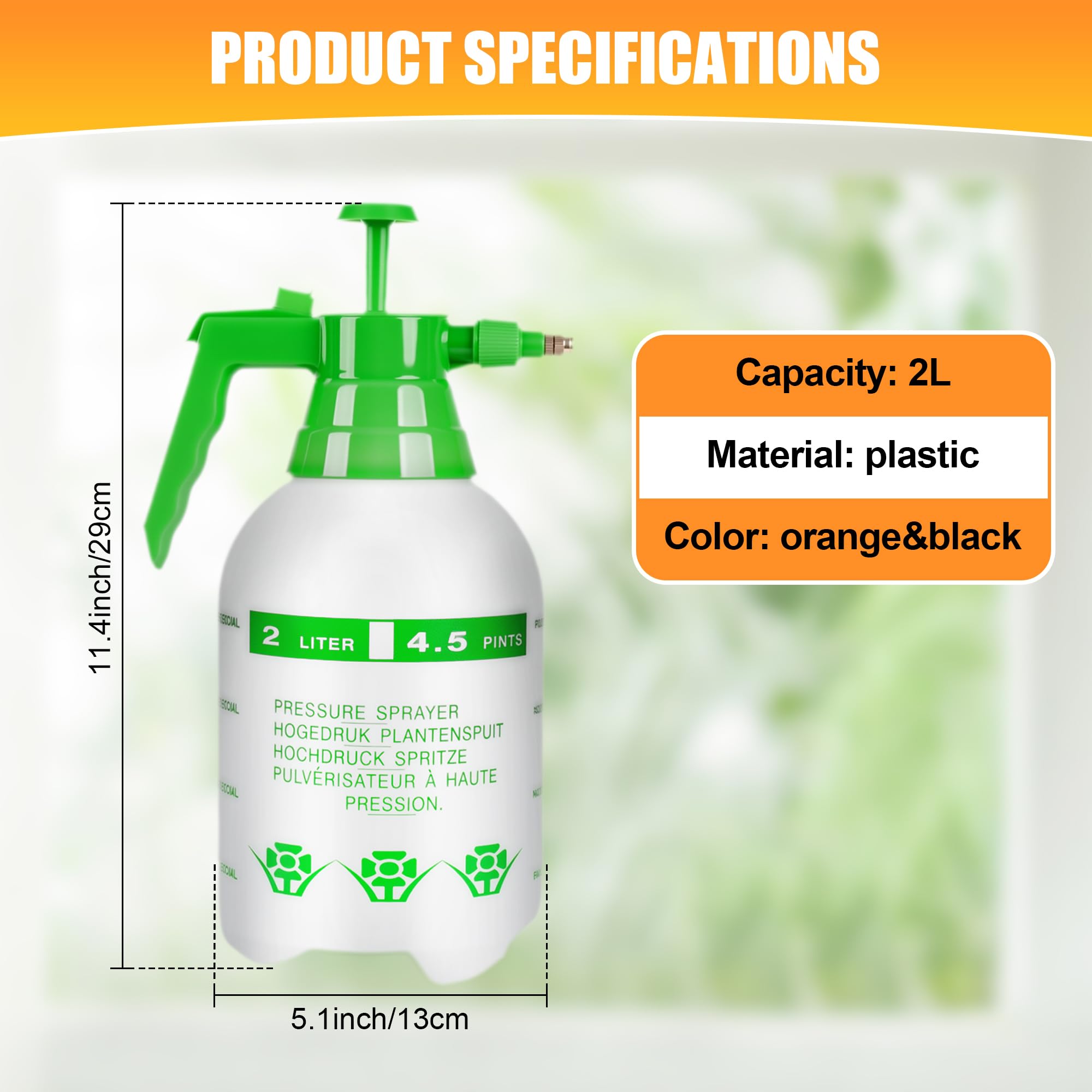 TREEHAC brass nozzle close-up showing adjustable spray precision and durability