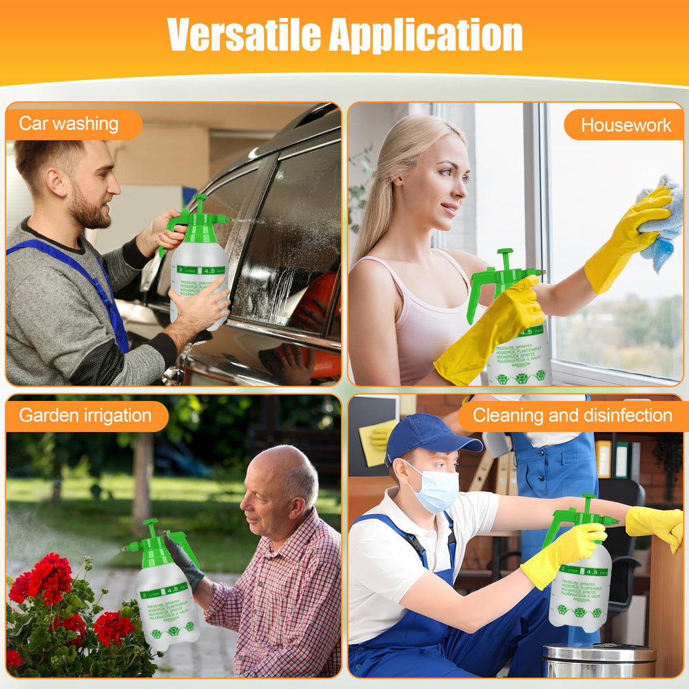 TREEHAC sprayer in garden use showing precise plant care convenience