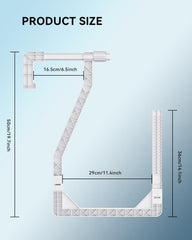 Treerit holder supporting folded solar cover keeping it clean and easy to handle