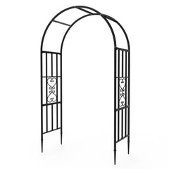 Trellume front view of arch showing elegant entrance and durable frame