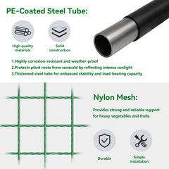 Trellume iron buckle joint detail illustrating reinforced stability benefit