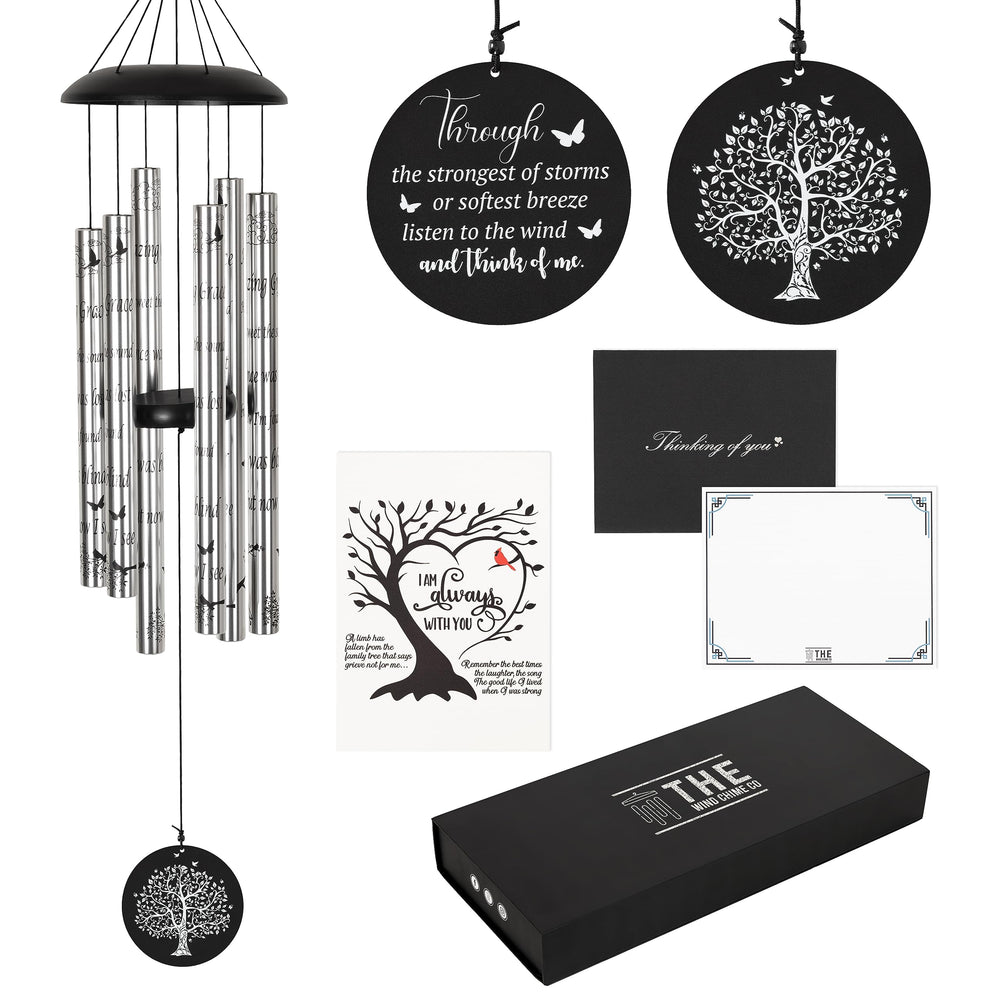 Trend Jockey front view wind chime showing elegant deep-tone design and calming presence