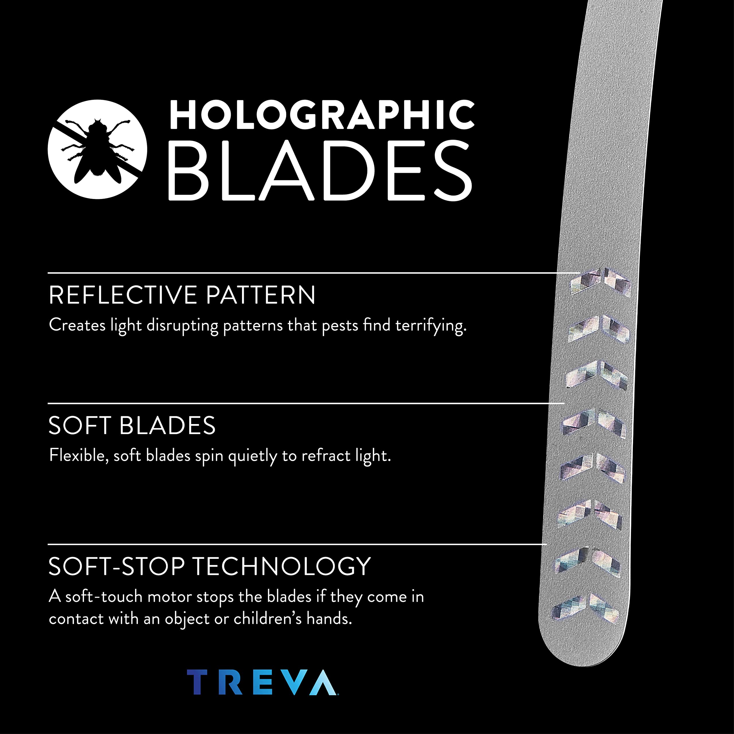 Treva battery compartment open illustrating easy battery replacement for portability
