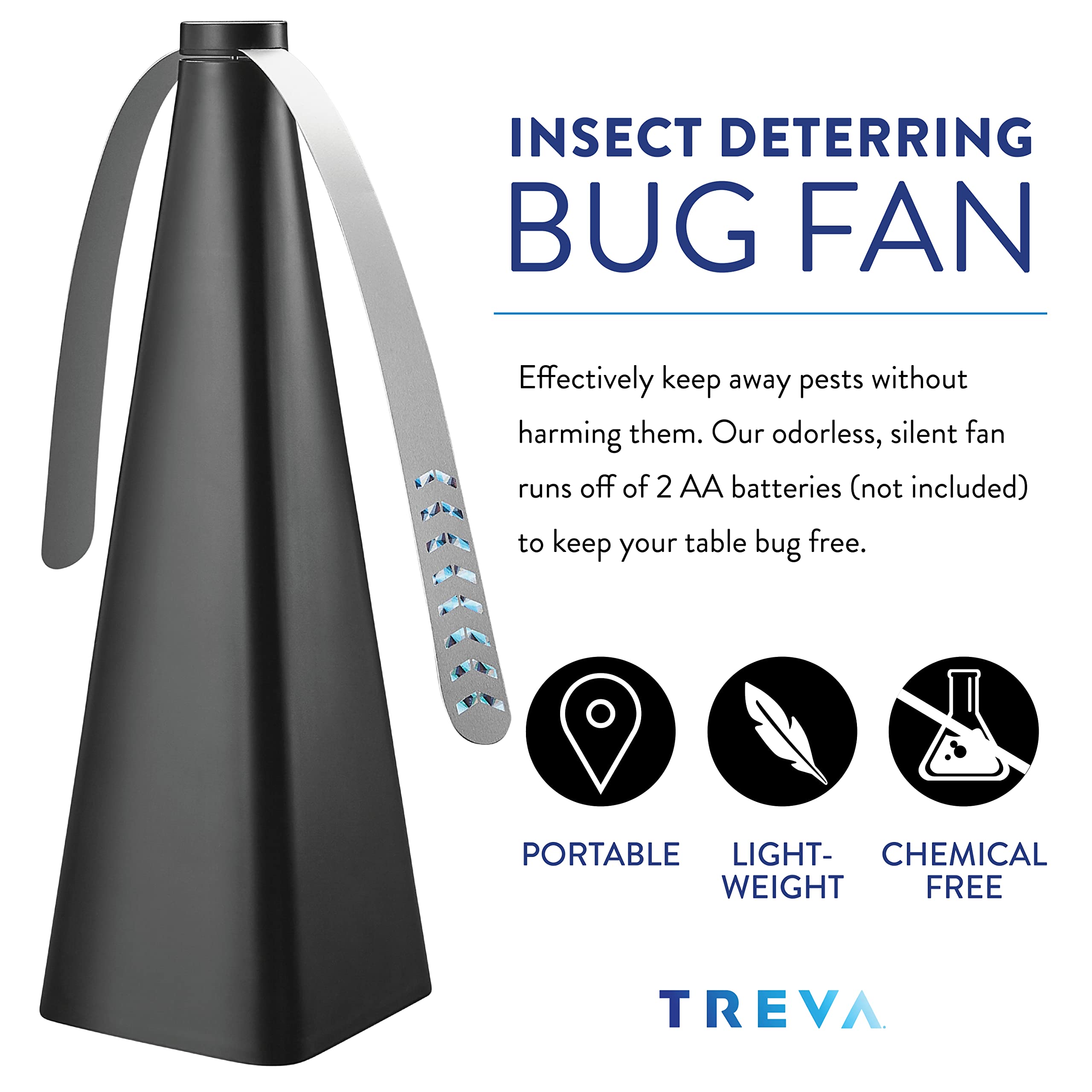 Treva side profile with flexible soft-stop blades ensuring safe operation