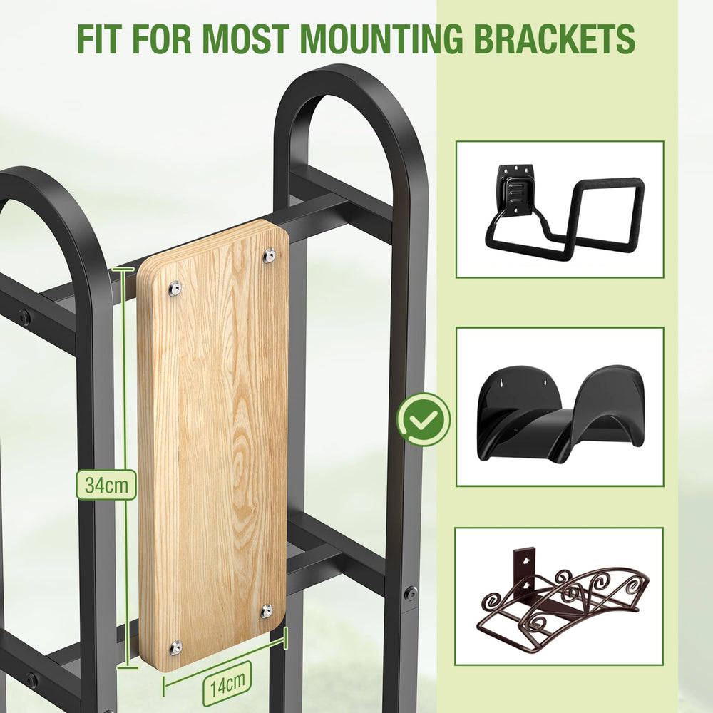 Trieez included tools and hardware laid out for quick under-ten-minute installation