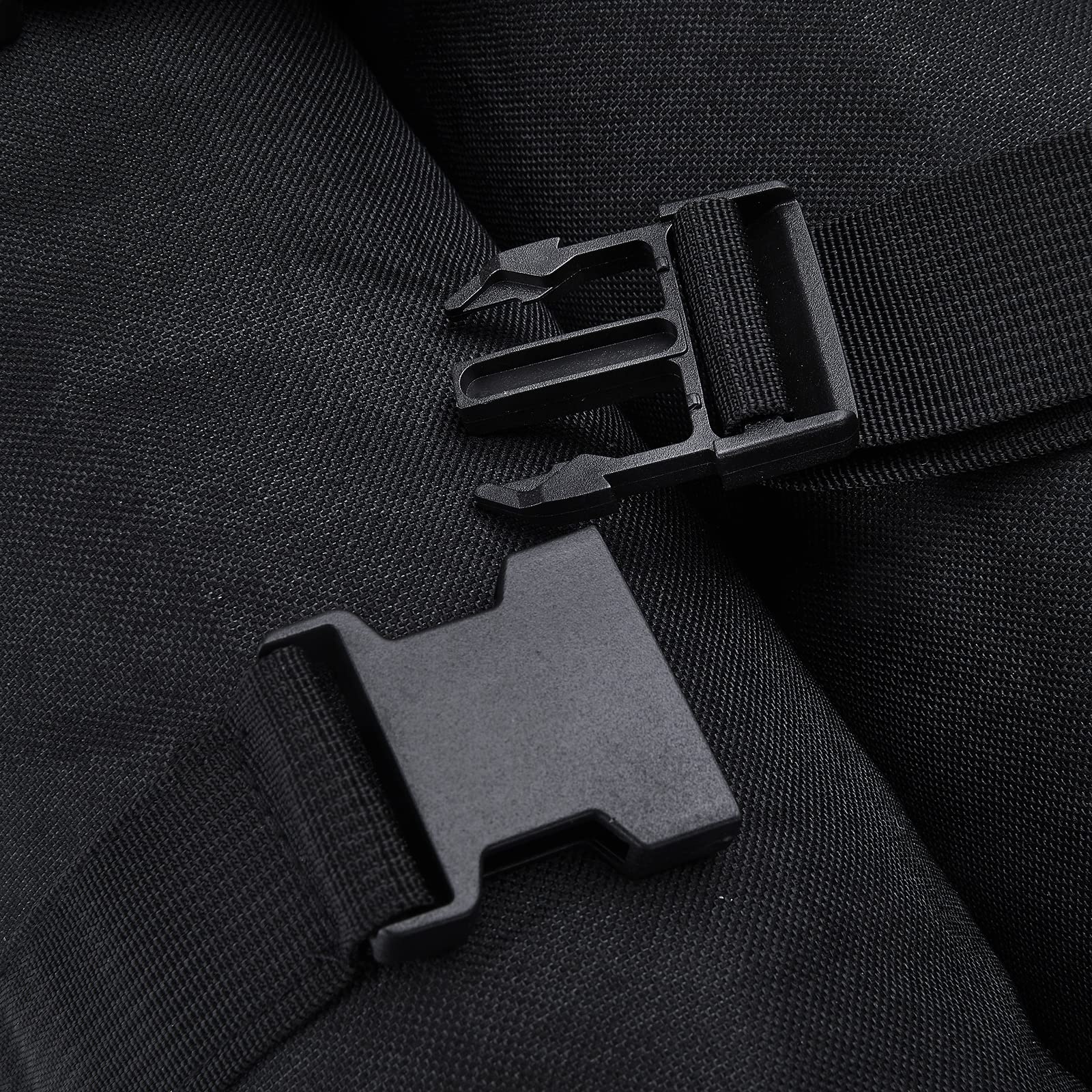 TRINKA filled weight bag attached to canopy leg showing improved wind resistance