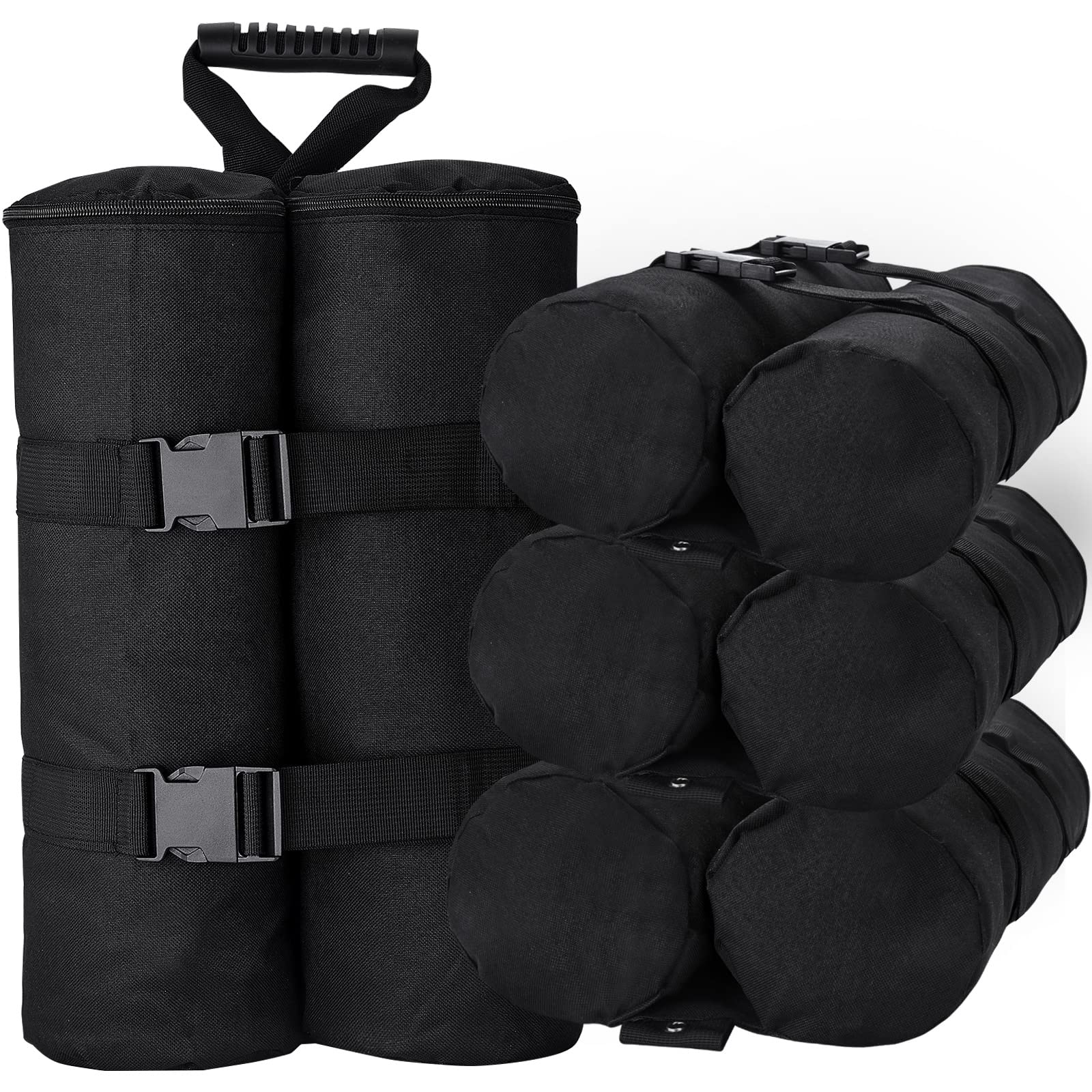 TRINKA front view of four weight bags showing durable construction and stable anchoring