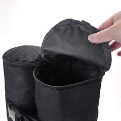 TRINKA open zippered top showing easy fill access for fast anchoring setup