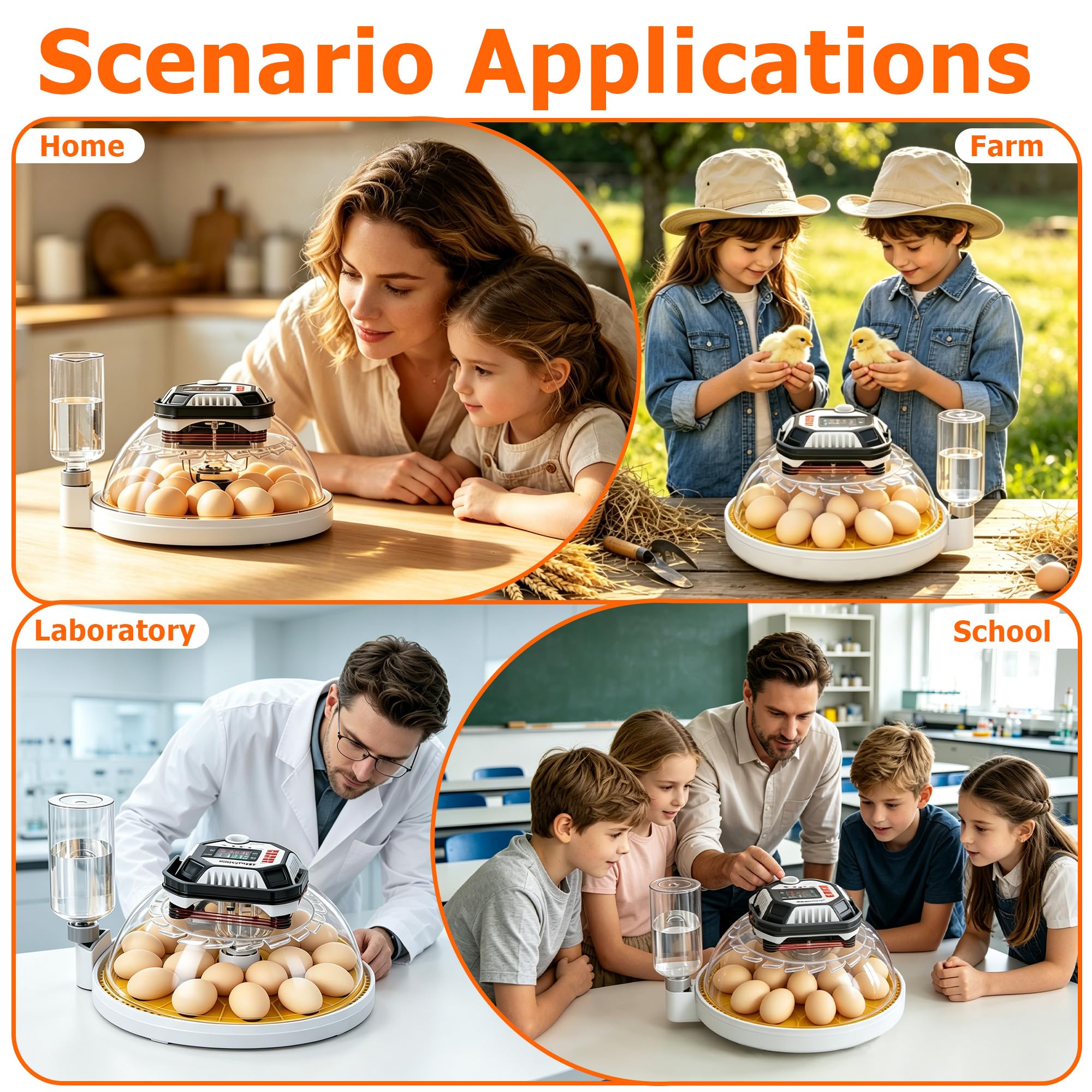 TRIOCOTTAGE incubator in classroom setting supporting education and hands-on learning