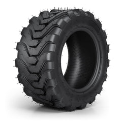 TRIPOWER front view of tire showing full tread and shape for reliable yard performance