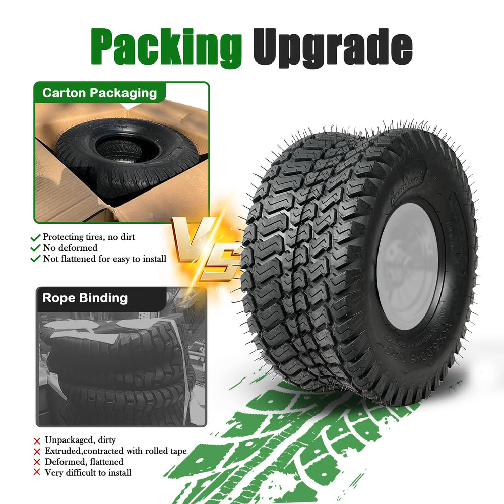 TRIPOWER tire packed in cardboard box preserving bead shape for easier installation