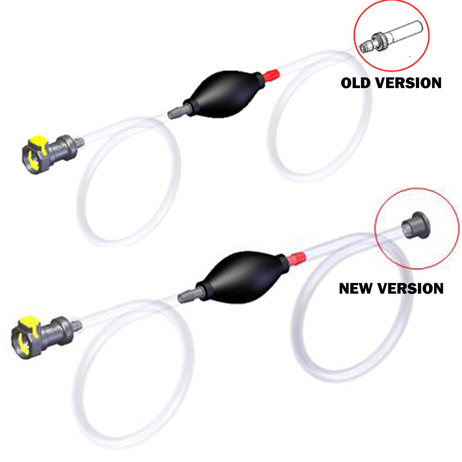 TROJAN Flow-Rite connected to HydroLink in use, demonstrating accurate distilled water filling benefit