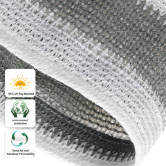 Tronssien fabric texture close-up showing 185GSM weave and UV protection