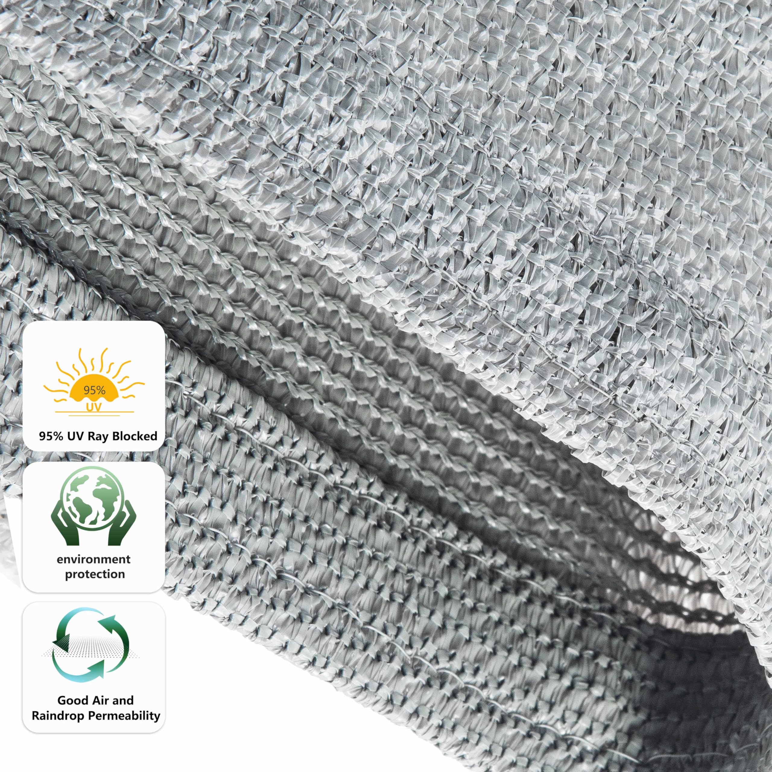 Tronssien fabric weave texture close-up showing durable 185GSM material benefit