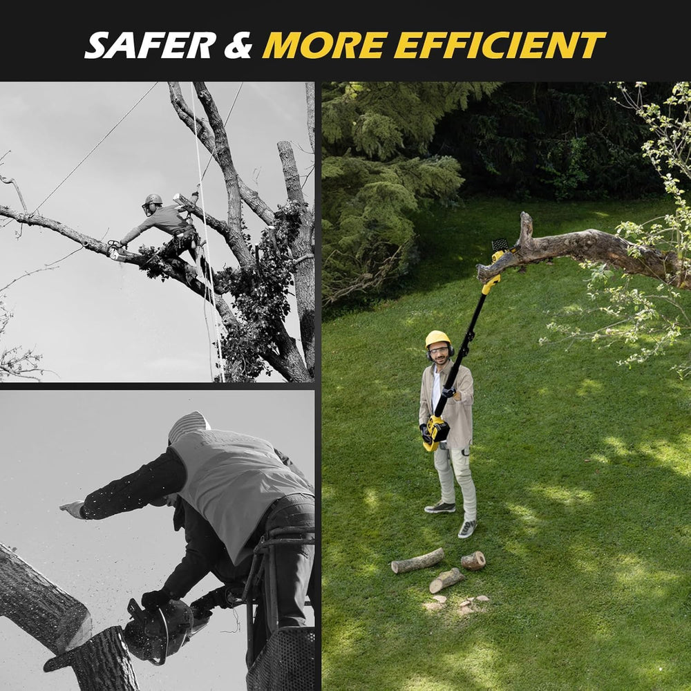 TROOZY anti-slip handle and chain brake for safer use