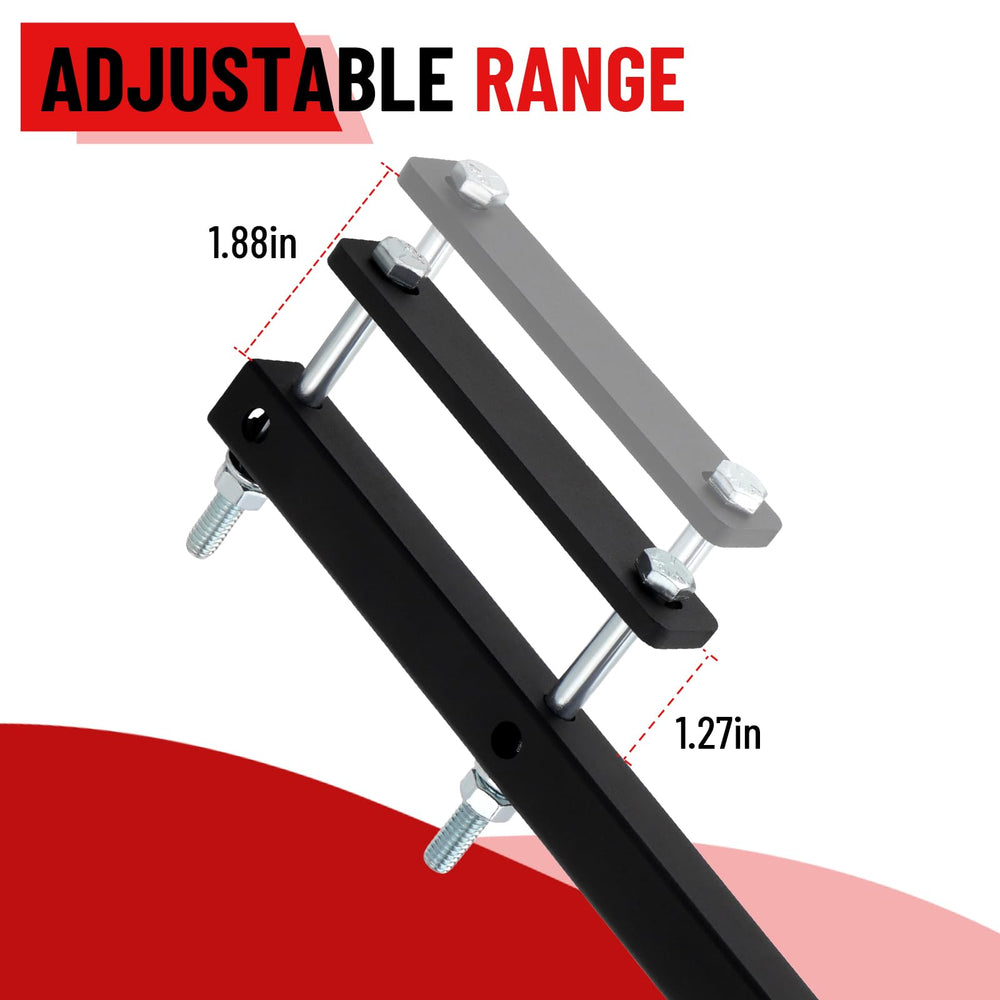TRUCFUSION installation step-by-step on frame, enables tool-free mounting