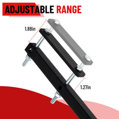 TRUCFUSION installation step-by-step on frame, enables tool-free mounting