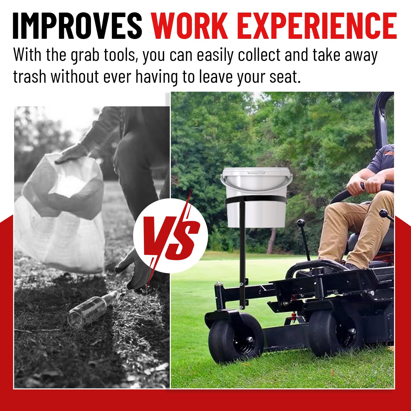 TRUCFUSION scale comparison next to seat, demonstrates compact footprint