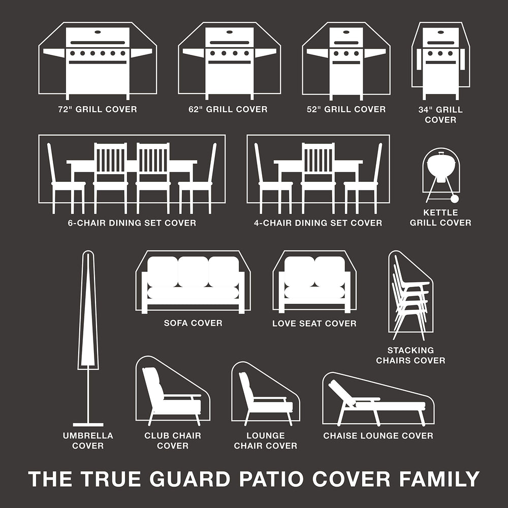 True Guard compact storage bag for neat packing and portability