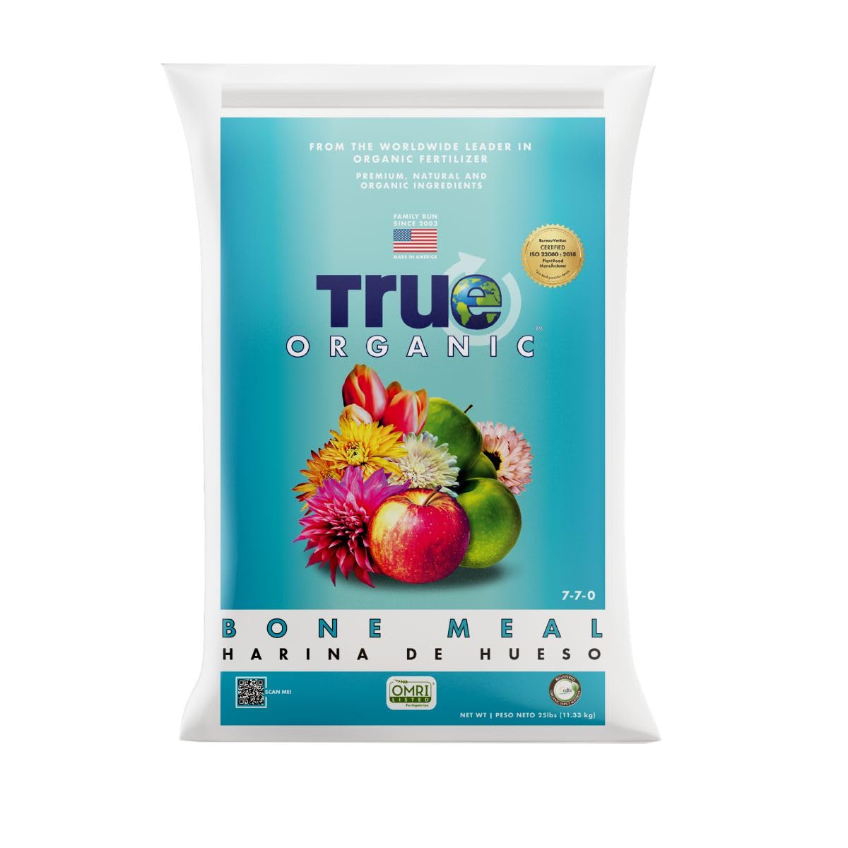 True Organic front packaging showing product and coverage benefit