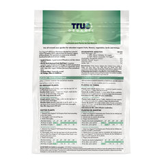 True Organic granules close-up revealing texture and even nutrients