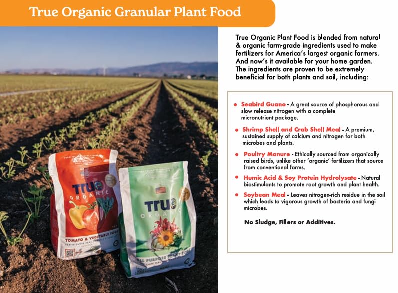True Organic seabird guano ingredient close-up adding natural phosphorus