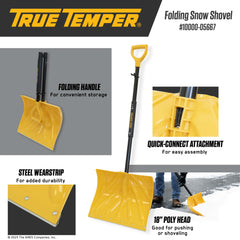 True Temper steel wearstrip edge detail protecting blade for durability