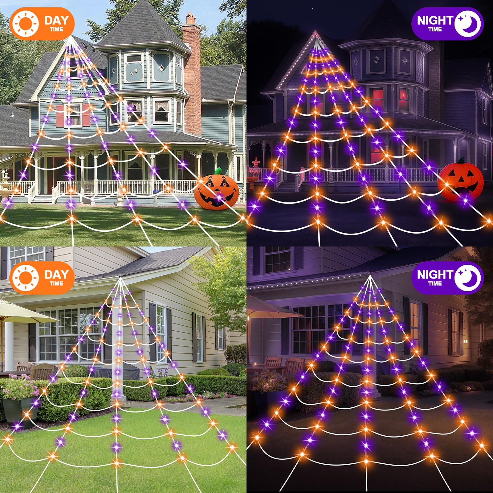 Trulloyoo indoor party backdrop transforming room with spooky, eye-catching centerpiece