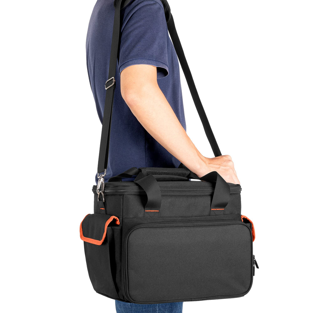 Trunab padded handle and detachable strap offering comfortable carrying