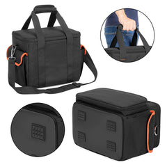 Trunab open main compartment holding ECOFLOW unit securely for protection