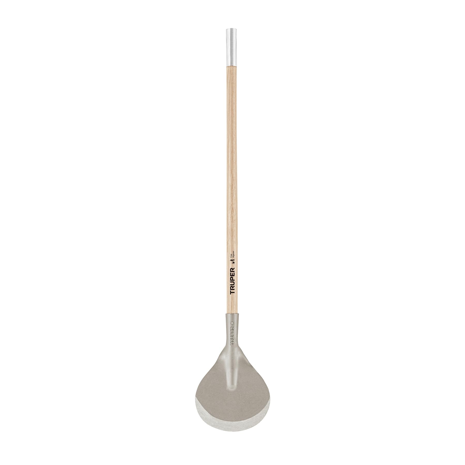 Truper coa hoe front view showing head and handle for durable clearing