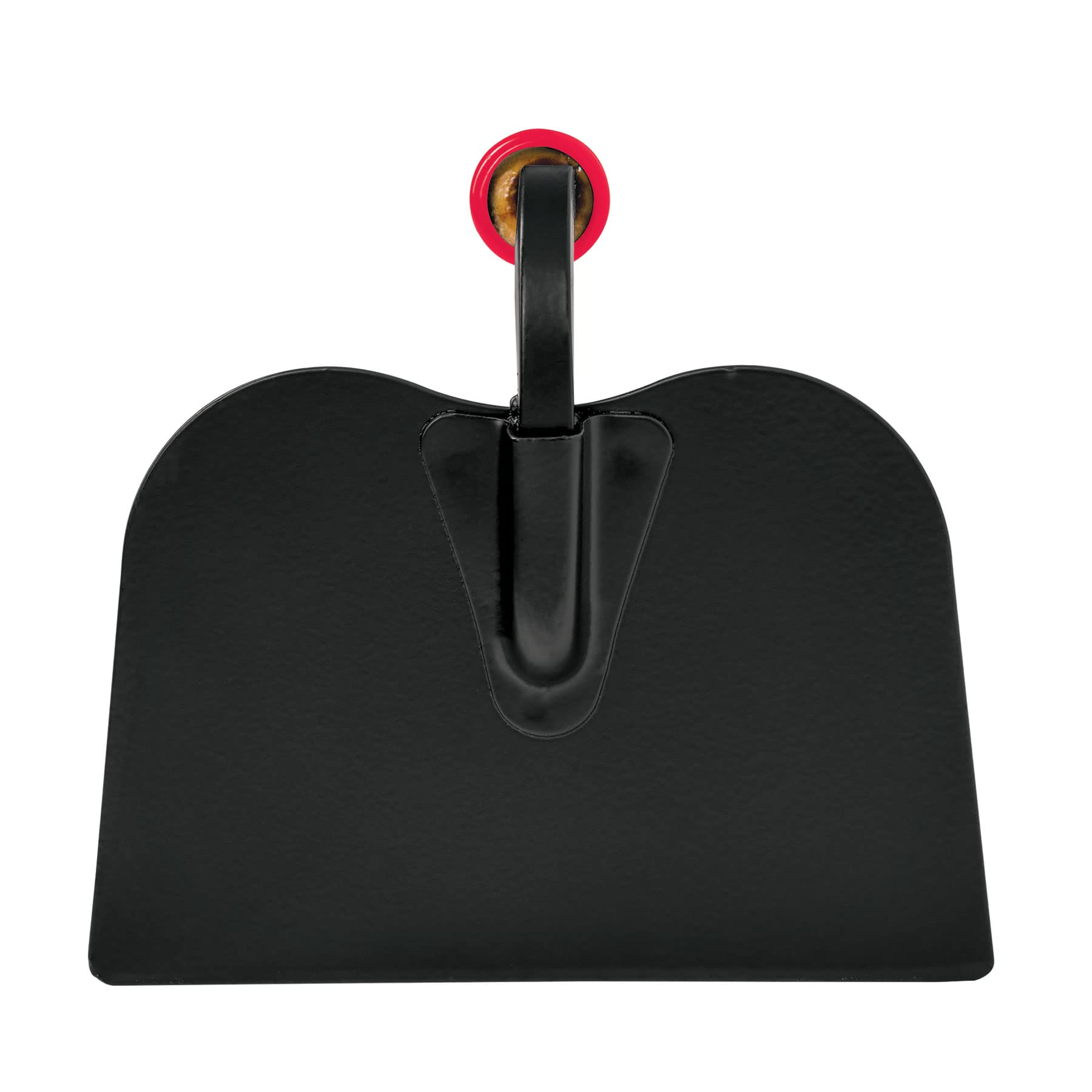 Truper close-up of 6-inch steel head highlighting durable cutting edge