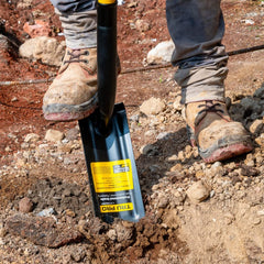Truper TruPro rivetless crimped-steel collar showing secure head connection