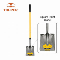 Truper Tru Pro 9-inch cushion grip and fiberglass handle for improved comfort and control