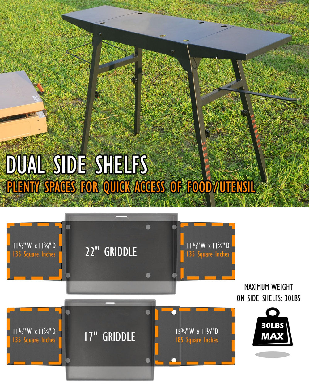 Trybuy folded compact transport showing nested parts for easy travel
