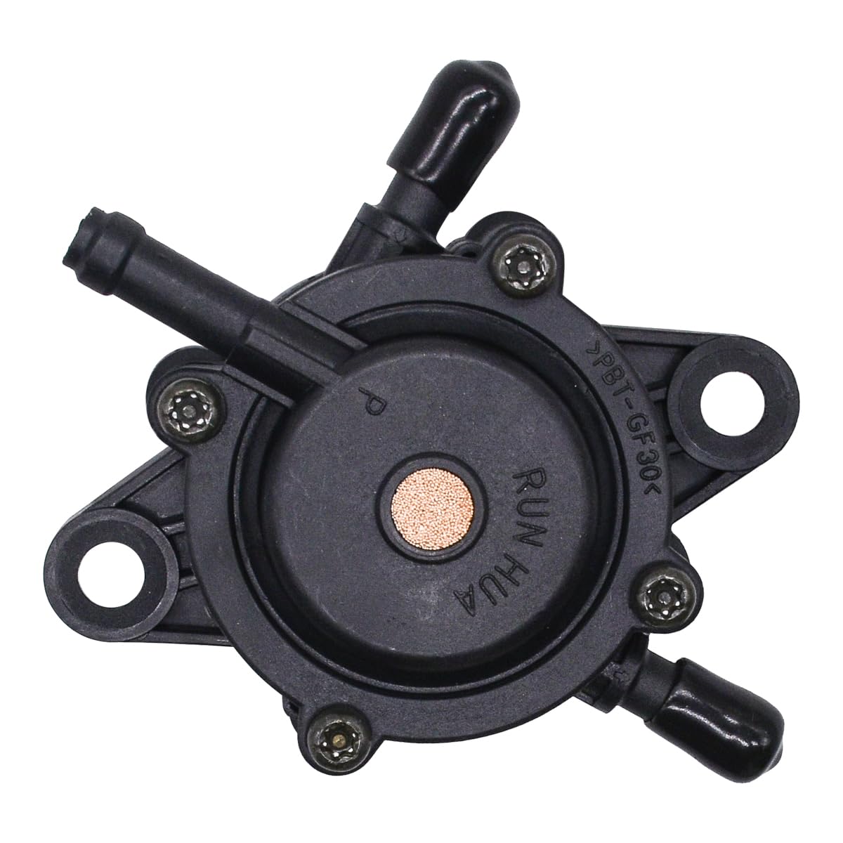 TSHOU fuel pump close-up showing durable body and reliable fuel flow