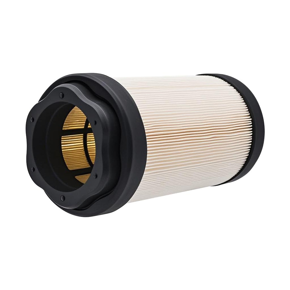 TSHOU secondary air filter side view highlights compact safety layer for engine protection