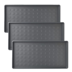 TSY TOOL front view of three boot trays showing sizes and organized setup