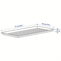 TSY TOOL tray under pet bowls preventing spills and easy cleanup