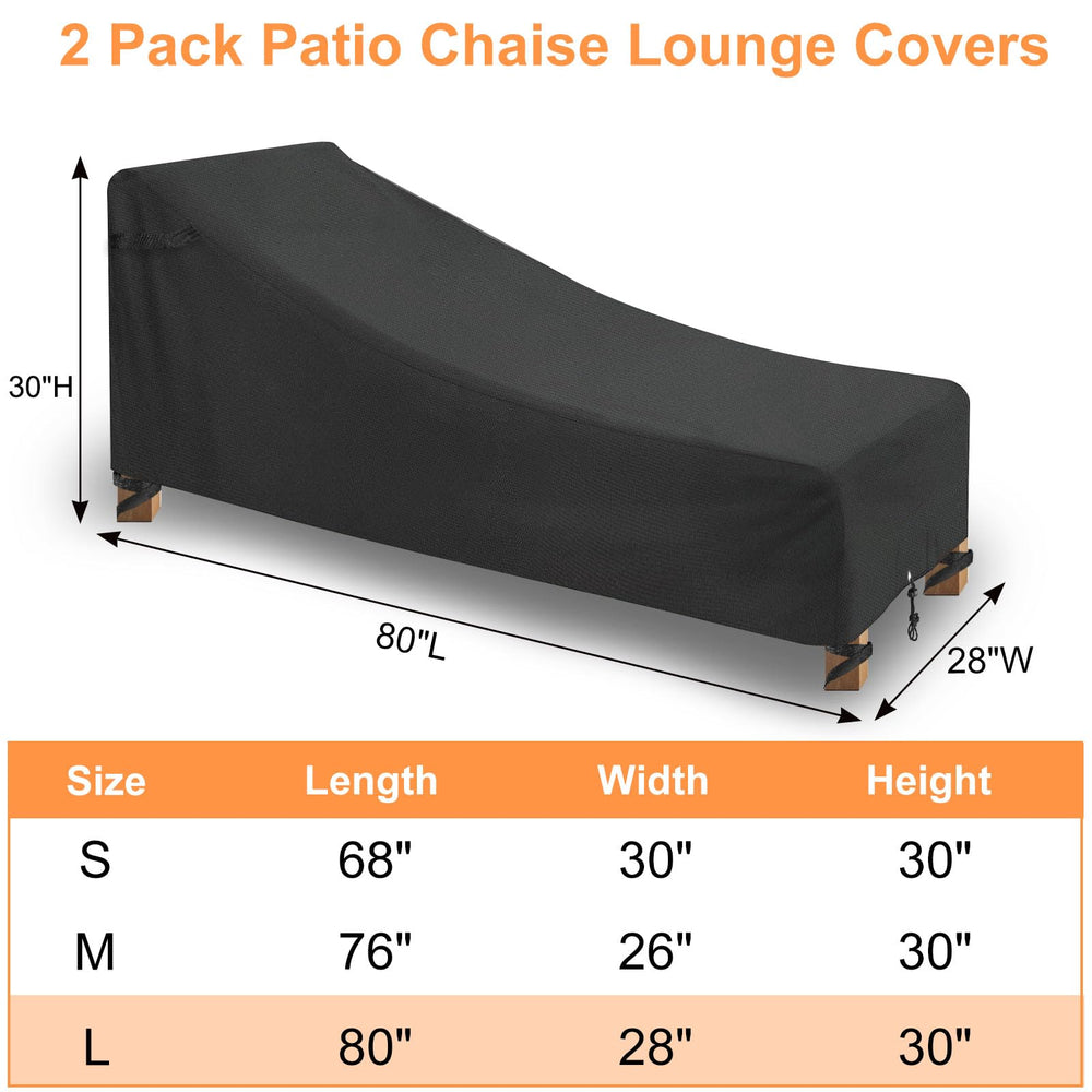 TTdayup cover on chaise in patio setting showing protection benefit