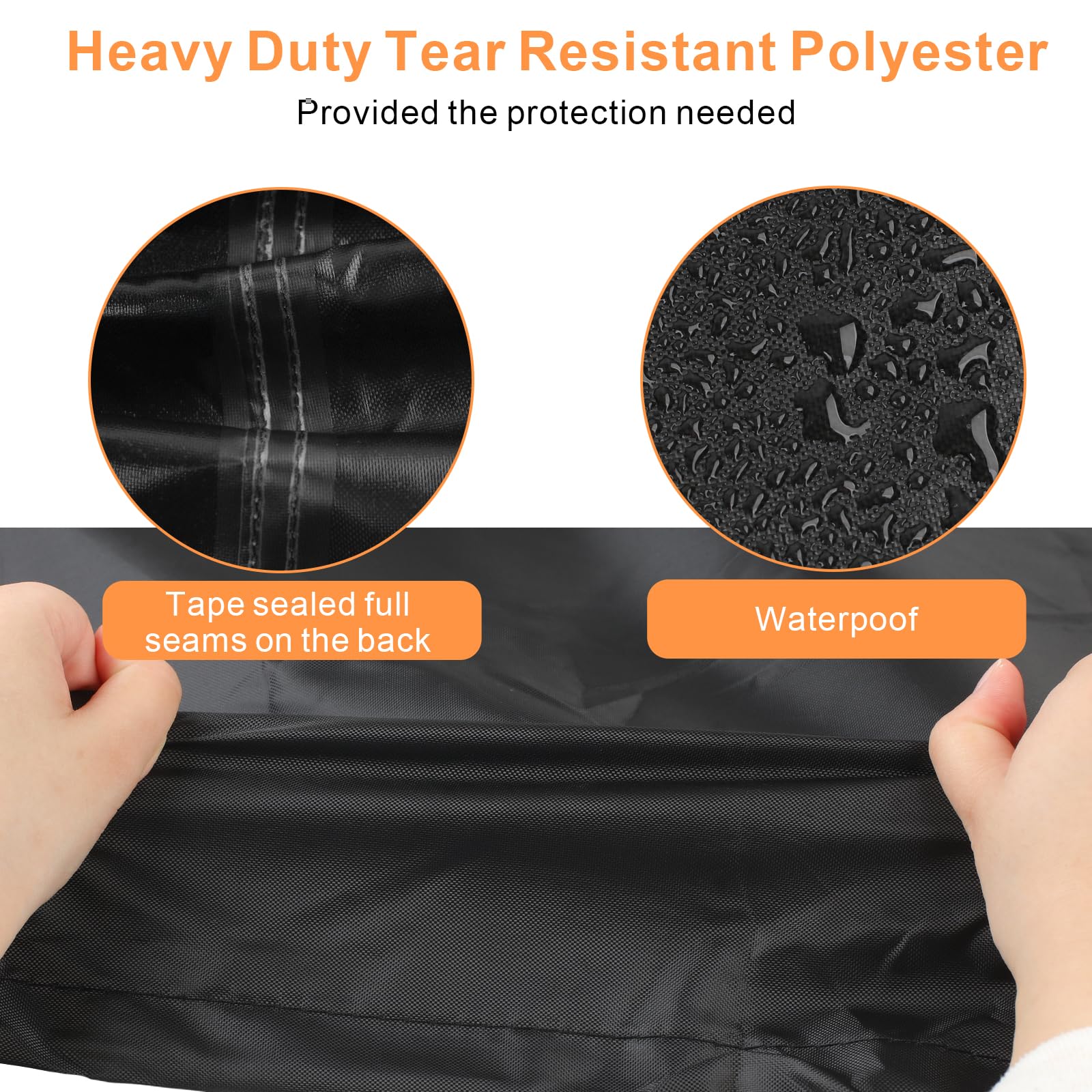 TTdayup seam tape close-up showing waterproof reinforcement