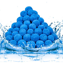 TTQ front packaging showing 6.1 lb filter balls and clear labeling benefit easy identification