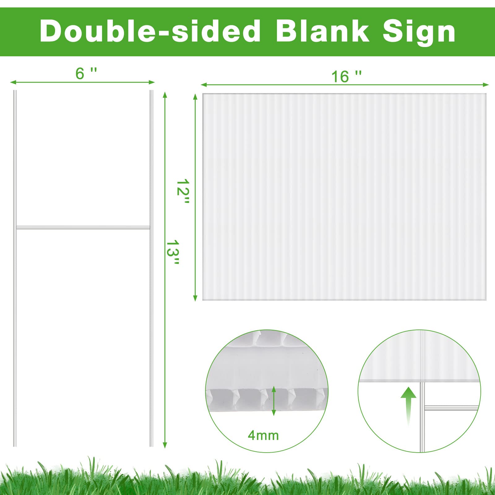 Tuanse corrugated plastic close-up showing texture and durable weather resistance