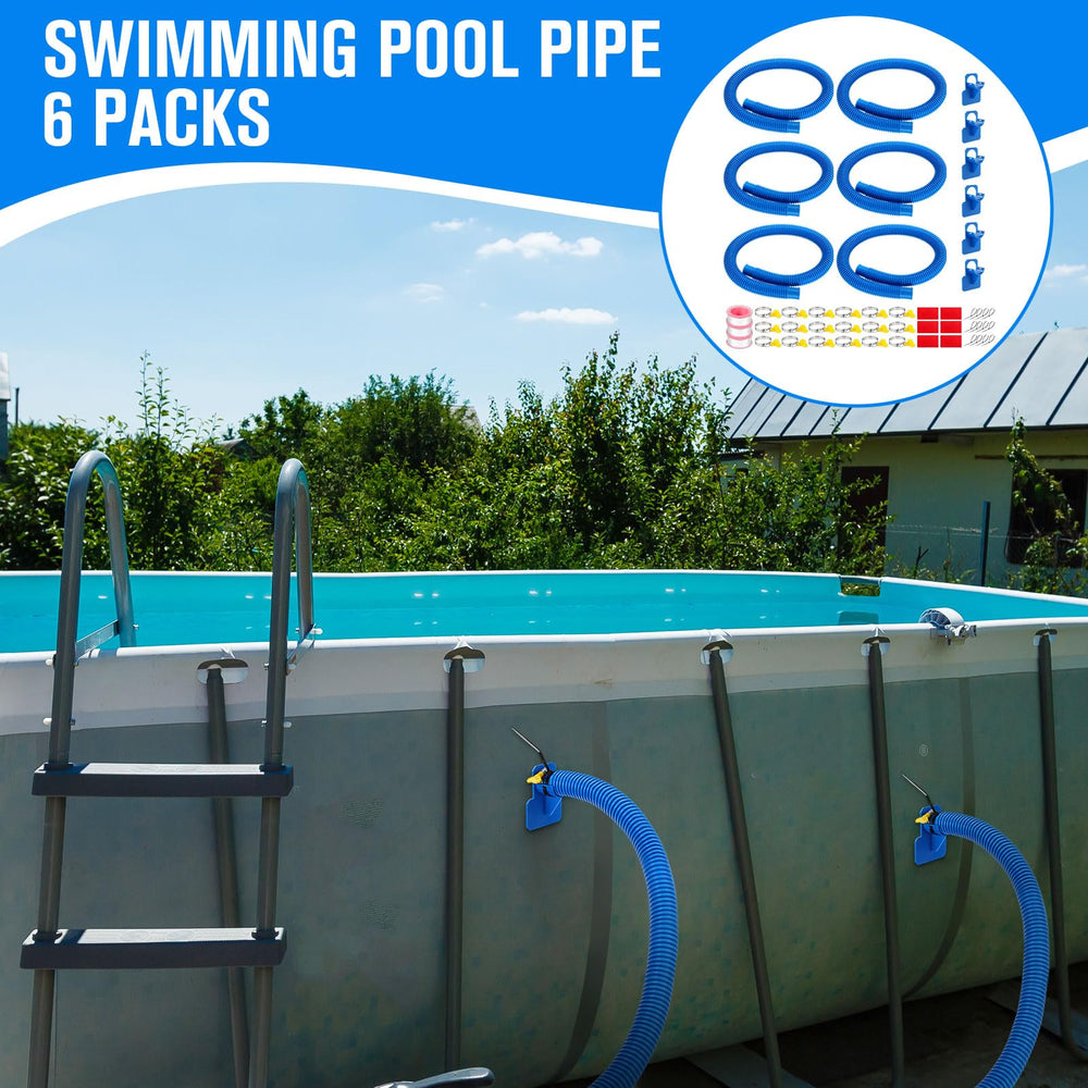Tuanse lifestyle shot with poolside installation illustrating easy DIY hose swap benefit