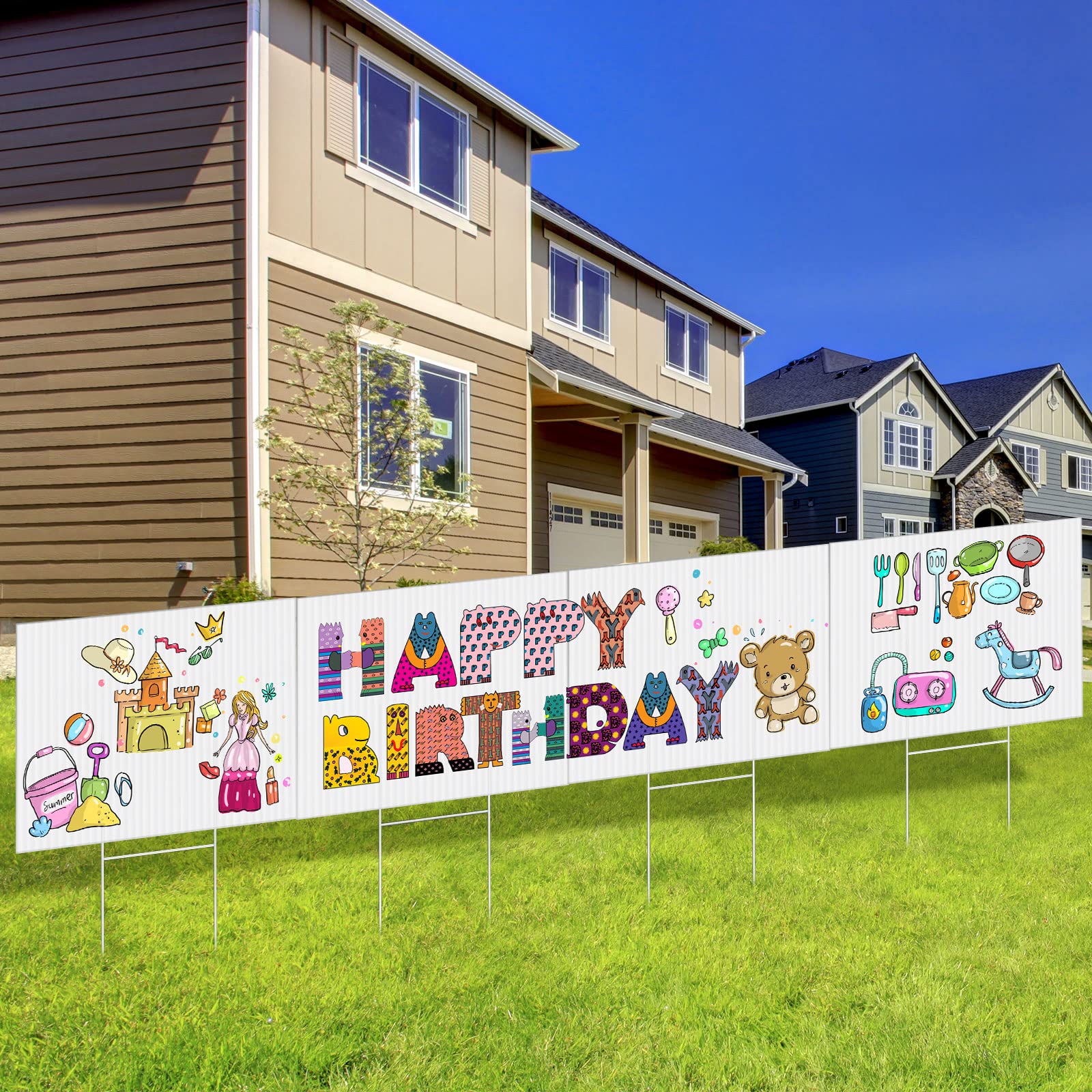 Tuanse sign held by hand showing 12x16 inch scale for easy handling